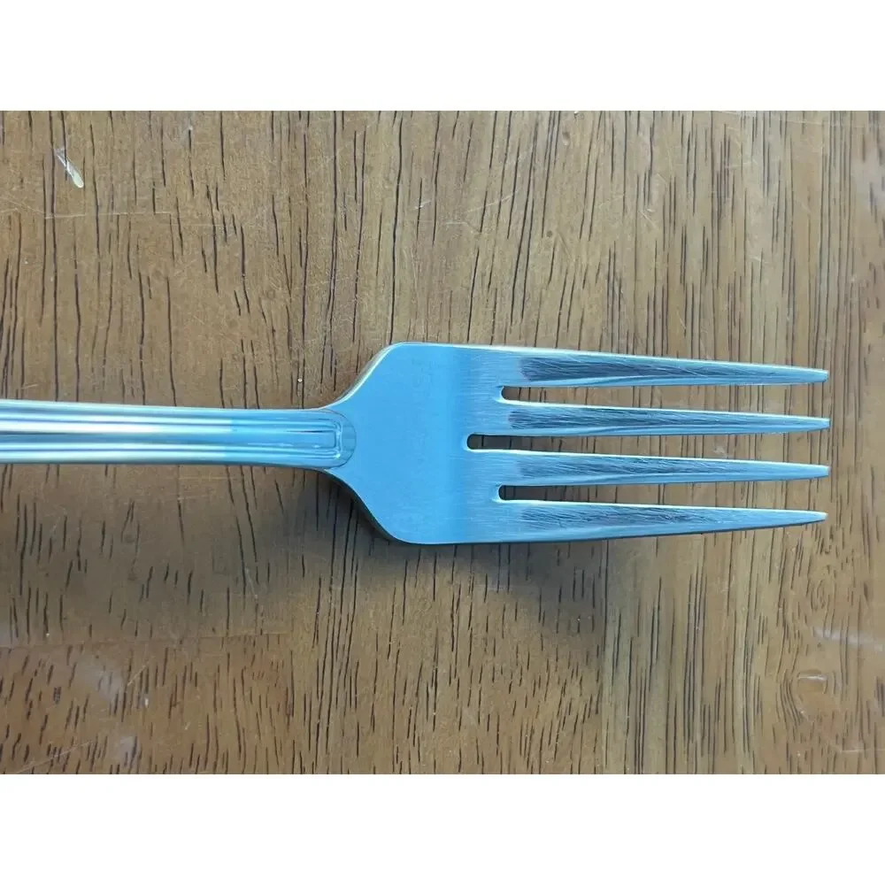 Gorham Monet Glossy Salad Dessert Fork Stainless Steel Flatware Silverware